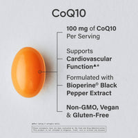 Thumbnail for Sports Research® Celular Energy Pack - Plant Based Vitamin B12 as Methylcobalamin 2000mcg + CoQ10 100mg Enhanced w/Coconut Oil & Bioperine + High-Absorption Magtein® 2000mg