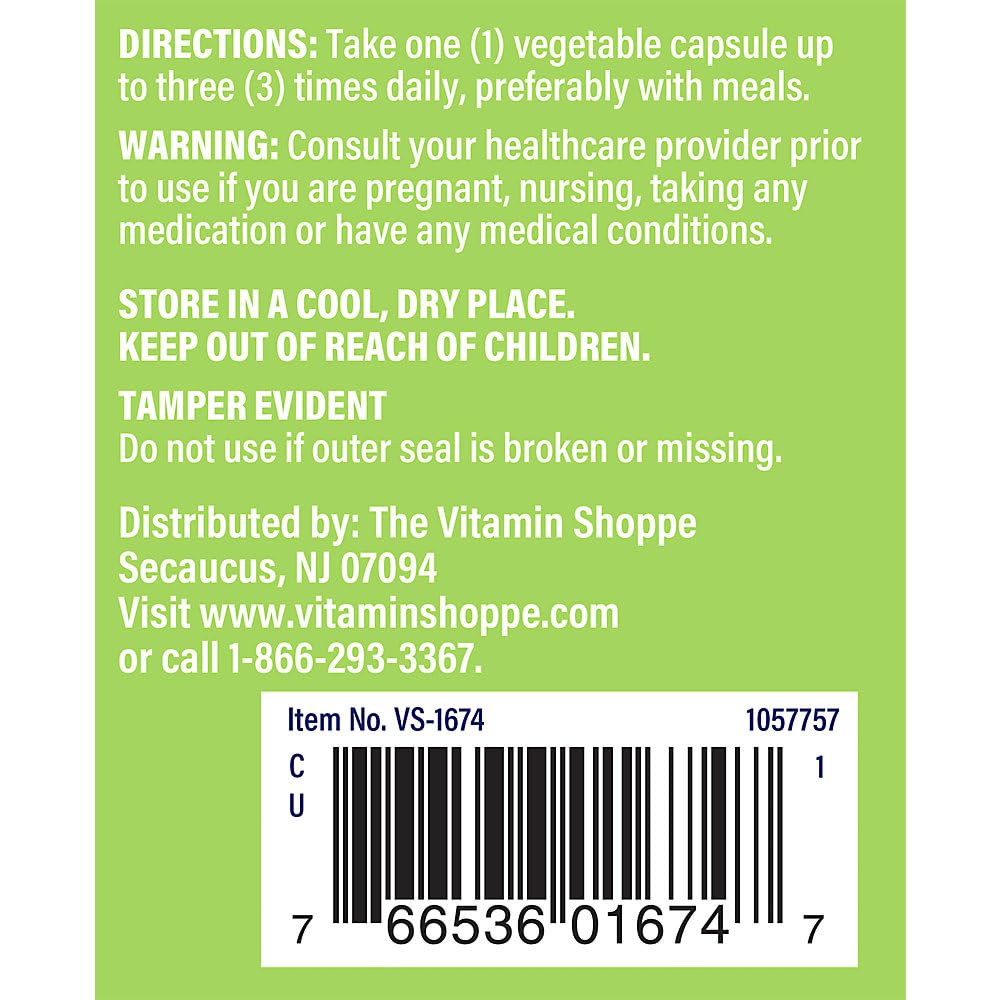 The Vitamin Shoppe Oregano Extract 450MG, Herbal Supplement that Supports Immune Health (100 Capsules)