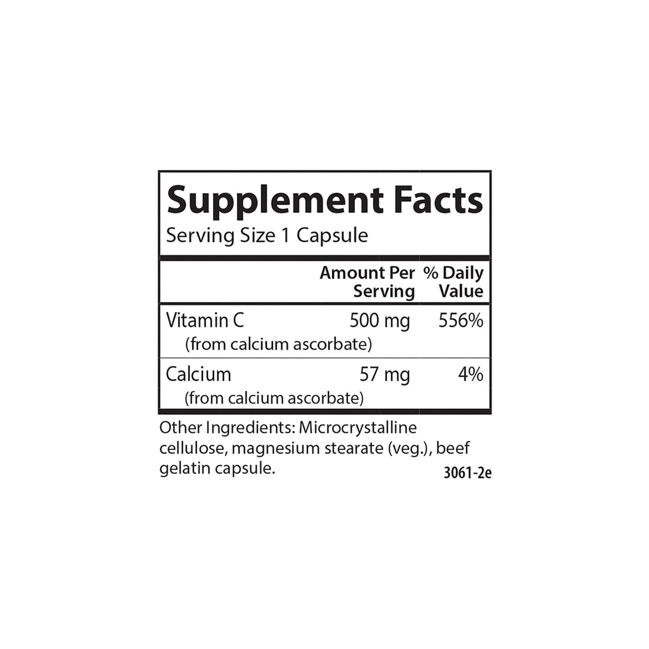 Carlson - Mild-C, 500 mg, Buffered Vitamin C, Immune Support & Optimal Wellness, Antioxidant, 100 Capsules