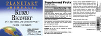 Thumbnail for Planetary Herbals Kudzu Recovery 750 mg Anti-Alcohol and Liver Support - 120 Tablet