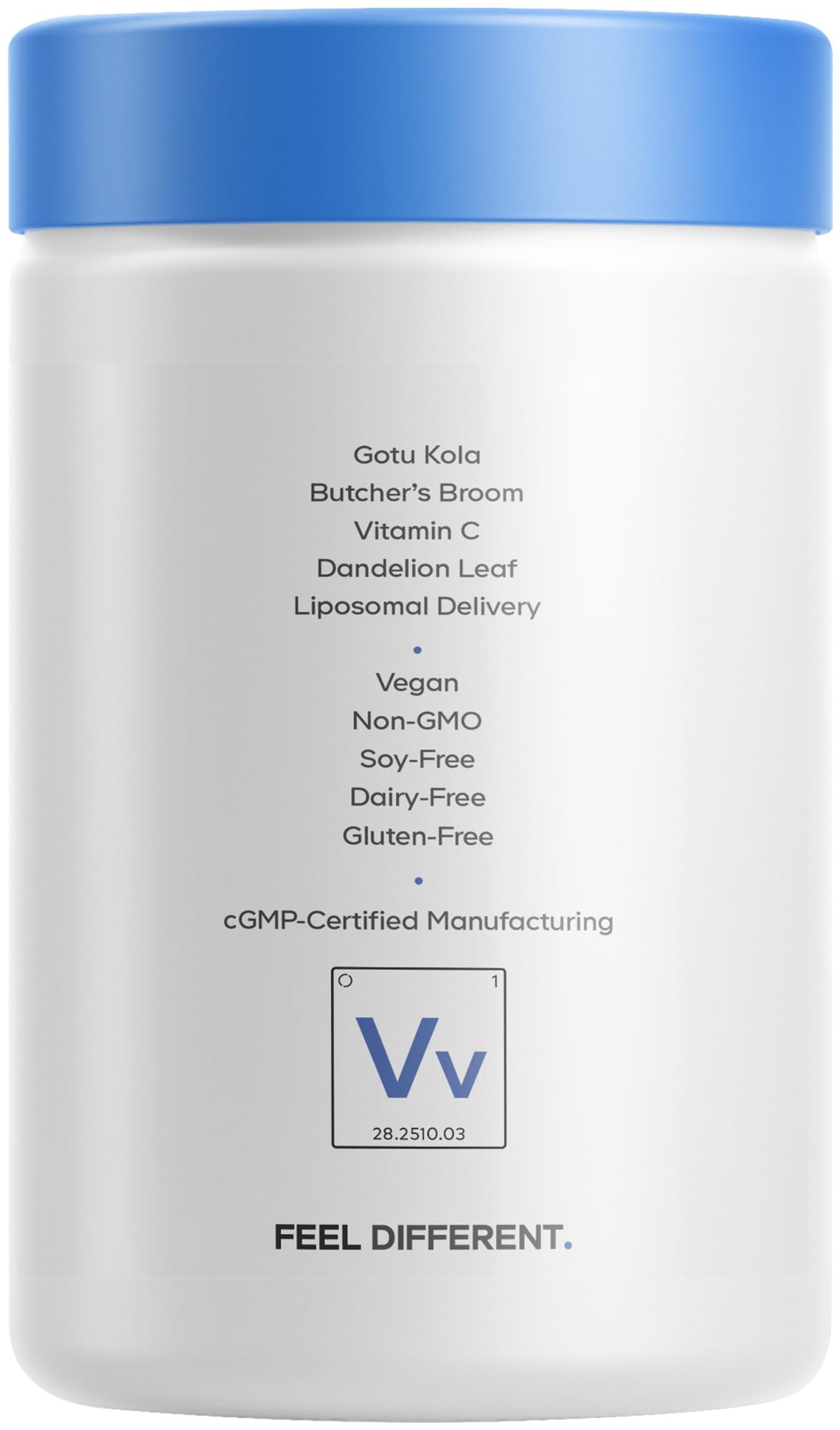 Codeage Veins Vitamins+ Supplement – Diosmin, Hesperidin, Horse Chestnut, Butcher’s Broom, Gotu Kola, Pine Bark & Vitamin C – Leg Vein Health & Circulation Support – Non-GMO – 120 Capsules