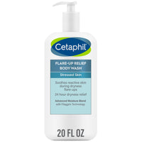 Thumbnail for Cetaphil Flare-Up Relief Body Wash with Colloidal Oatmeal to Help Soothe and Condition Ultra-Dry, Stressed, Sensitive Skin, 20 oz
