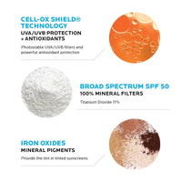 Thumbnail for La Roche-Posay Anthelios Tinted Sunscreen SPF 40+, Broad Spectrum SPF + Antioxidants, Titanium Dioxide & Zinc Oxide Sunscreen, 4 Flexible Shades With No White Cast, Oil Free & Oxybenzone Free
