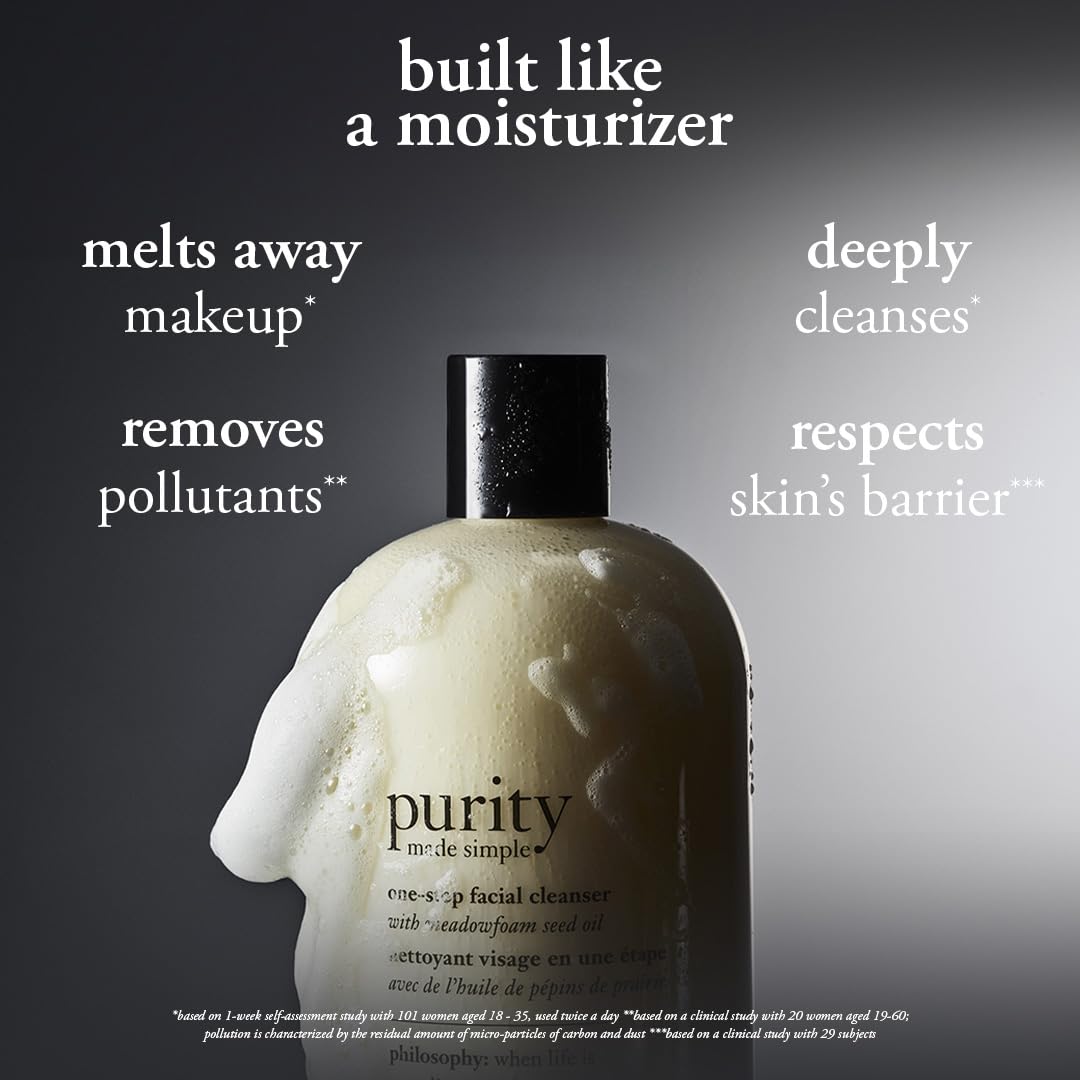 philosophy purity made simple cleanse, purify, hydrate mini set
