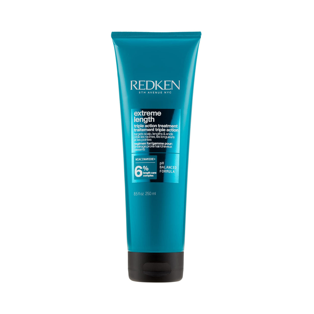 Redken Redken Extreme Length Triple Action Treatment Mask, Rinse-Out Mask With Biotin & Niacinamide
