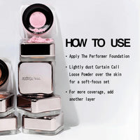 Thumbnail for about-face Curtain Call Set & Smooth Loose Powder Finale – Lightweight, Oil-Absorbing Setting Powder with Rice Starch & Corn-Based Talc Alternative – Vegan, Cruelty-Free – 0.35oz (Pink Brightener)