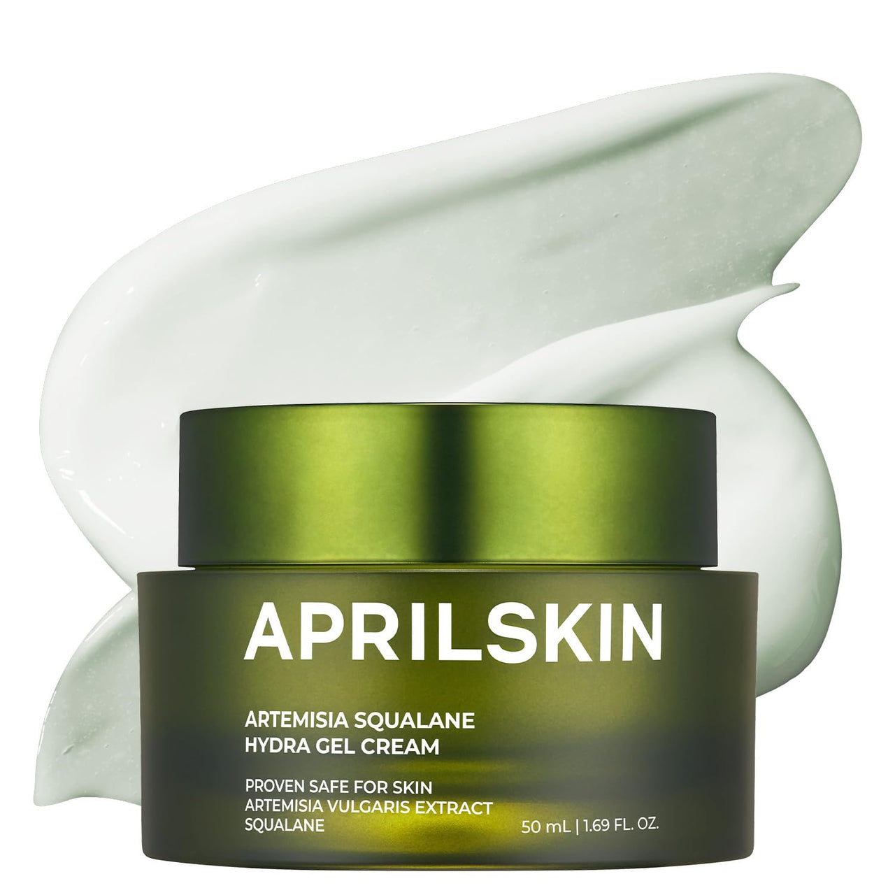 APRILSKIN Artemisia Squalane Hydra Gel Cream | Dry, Sensitive, Acne-Prone Skin | Vegan, Cruelty Free, Low pH, Soothing & Firming up | 50 ml | No sulfates and Artificial Fragrance
