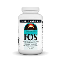 Thumbnail for Source Naturals FOS Powder Dietary Supplement, Fructooligosaccharides Probiotic Enhancer - 200 Grams Powder