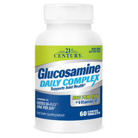 Thumbnail for 21st Century Glucosamine Daily Complex Plus D Tablets, 60 Count (27708)