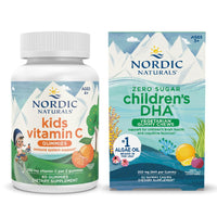 Thumbnail for Nordic Naturals Starter Pack - Children's DHA Veg Gummy Chews and Kids Vitamin C Gummies
