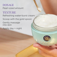 Thumbnail for TATCHA The Water Cream | Cream Moisturizer for Face, Optimal Hydration For Pure Poreless Skin | Travel Size | 10 ml / 0.34 oz