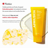 Thumbnail for APRILSKIN Calendula Flower-Infused Facial Peel Off Mask, 3.52 fl. oz, PHA, BHA & Niacinamide gently exfoliates, removes impurities, improves uneven skin tone, and minimizes pores, Korean Skincare