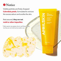 Thumbnail for APRILSKIN Calendula Flower-Infused Facial Peel Off Mask, 3.52 fl. oz, PHA, BHA & Niacinamide gently exfoliates, removes impurities, improves uneven skin tone, and minimizes pores, Korean Skincare