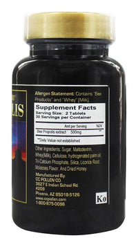 Thumbnail for CC Pollen High Desert Bee Propolis 60 Tablets