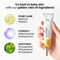 Thumbnail for numbuzin No.3 Pore Reset Ampoule Shot | Retinol, Silybin, Niacinamide, Adenosine, Saggy Pores, Excess Sebum | Korean Skin Care for Face, 0.25 fl oz