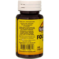 Thumbnail for Folic Acid 1000 mcg 1Vitamin 000 mcg 100 Tabs