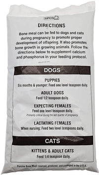Thumbnail for UPCO Bone Meal Supplement for Dogs and Cats (1Lb Bag)