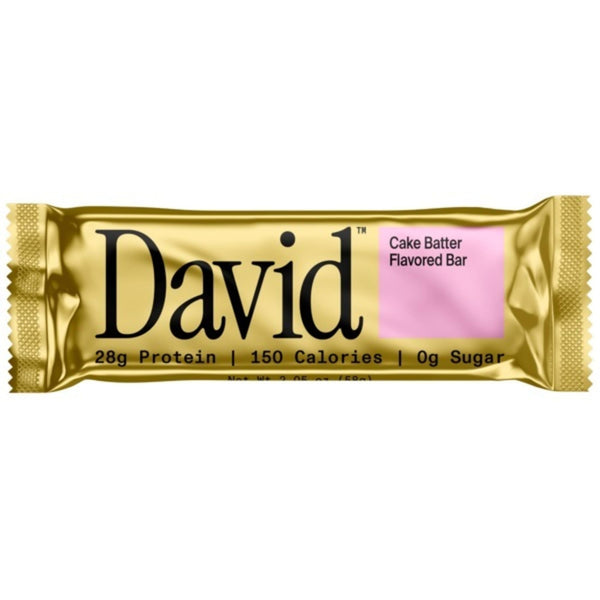 David Protein Bar Cake Batter