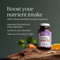 Thumbnail for New Chapter Men’s Multivitamin, B6, Extra B12, D3, Vitamin C & Zinc, Immune, Heart, Cellular Energy, and Brain Health, Gentle on The Stomach, One Daily, Non-GMO, Gluten-Free, 18+, 48 Tablets