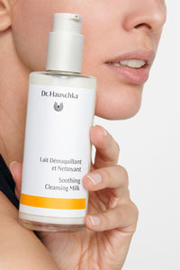 Thumbnail for Dr. Hauschka Soothing Cleansing Milk, Sensitive Skin pH Balanced Facial Cleanser & Make Up Remover for all skin types, Certified Natural, 4.9 Fl Oz