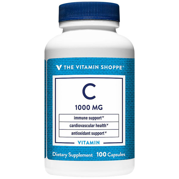 The Vitamin Shoppe C-1000 1,000MG, Antioxidant That Supports Immune (100 Capsules)