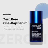 Thumbnail for Medicube Zero Pore One-day Serum 1.01 fl.oz - Overnight Resurfacing Serum with Pore Tightening Complex - 15.2% AHA+BHA+PHA & 2% Niacinamide - 10.8% reduction in pore appearance after one day of use