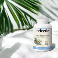 Thumbnail for Eclectic Herb - Saw Palmetto Capsules | Urinary Tract & Prostate Health Supplement for Men | Supports Male Health | Non-GMO, Vegan, Gluten Free (120 CT | 600 mg)