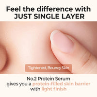 Thumbnail for numbuzin No.2 Serum | Creamy 43% Protein Serum | Oat Protein, Ceramide, Panthenol for Skin Barrier | Korean Skincare for Sensitive, Loose Skin | 1.69 fl. oz.