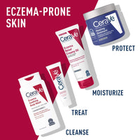 Thumbnail for CeraVe Eczema Relief Creamy Body Oil, Eczema Calming Cream With Colloidal Oatmeal & Safflower Oil For Dry Skin & Itchy Skin Relief, Steroid Free & Paraben Free, 3.4 Ounce