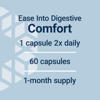Thumbnail for Life Extension Gastro-Ease™, zinc L-carnosine, Pylopass™ Lactobacillus reuteri probiotics, Digestion Supplement, Gut Health, Stomach Comfort, Gluten-Free, Non-GMO, Vegetarian, 60 Capsules