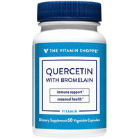 Thumbnail for The Vitamin Shoppe Quercetin with Bromelain - 250mg Antioxidant (60 Capsules)