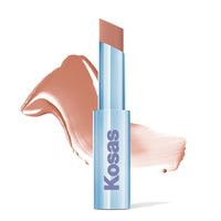 Thumbnail for Kosas Wet Stick Moisturizing Shiny Sheer Lipstick with Ceramides, Hyaluronic acid, Peptides and Mango Butter - Soothes, Softens, and Moisturizes Lips – Heatwave