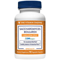 Thumbnail for The Vitamin Shoppe Saccharomyces Boulardii 5 Billion, Supports Digestive and Intestinal Health with Prebiotic Support Blend, Once Daily (90 Veggie Capsules)