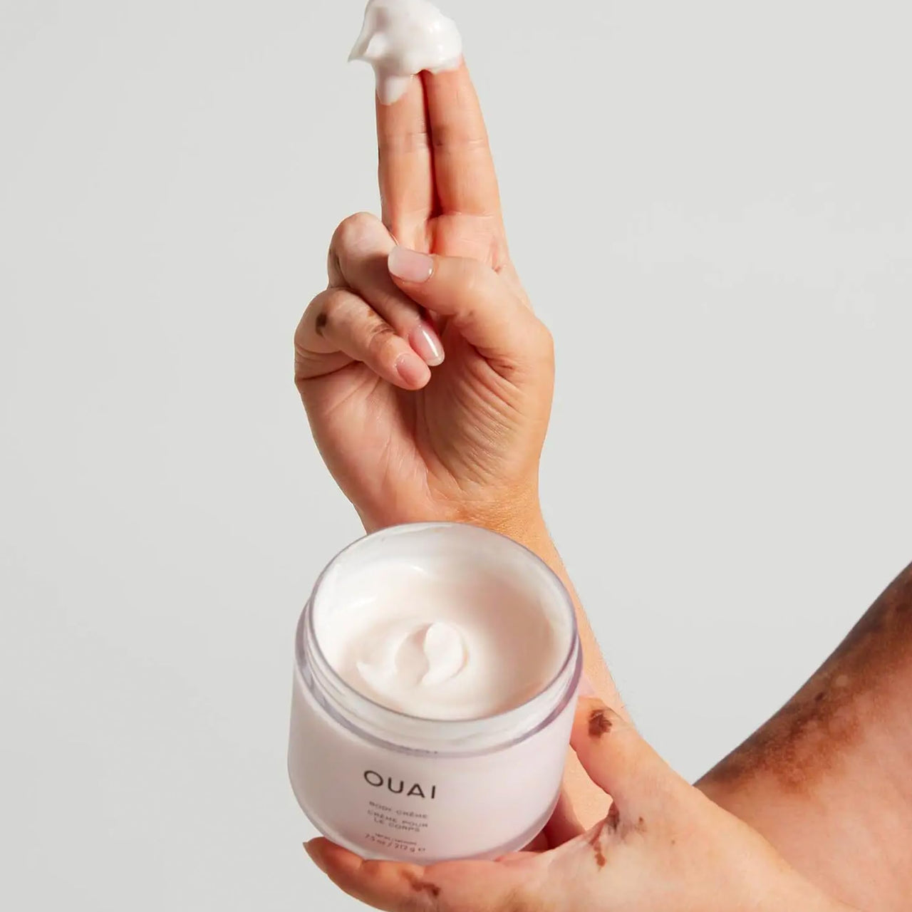 OUAI Body Cream, Melrose Place - Hydrating Whipped Body Cream with Cupuaçu Butter, Coconut Oil and Squalane - Softens Skin and Delivers Healthy-Looking Glow - Sulfate Free Skin Care (7.5 Oz)
