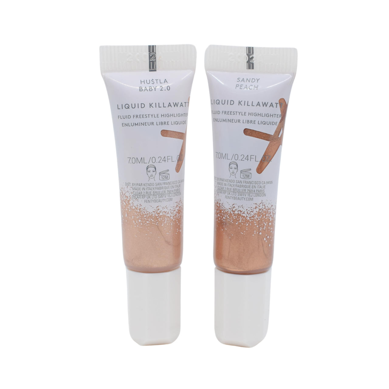 Fenty Beauty by Rihanna Mini Baby Watts Fluid Freestyle Highlighter Duo