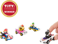 Thumbnail for Hot Wheels Mario Kart Set of 4 Die-Cast Toy Cars