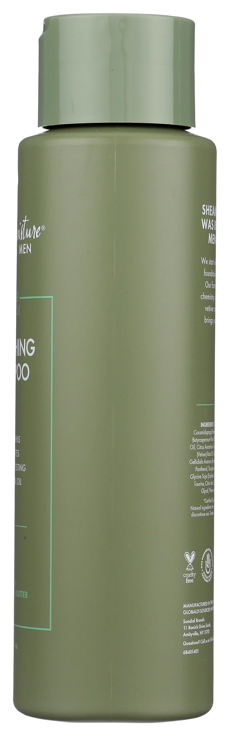 SHEA MOISTURE Men's Shea Refreshing Shampoo, 15 FZ