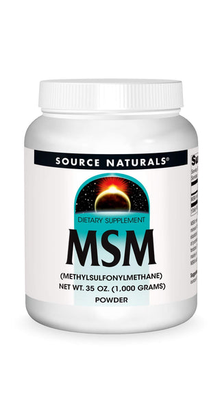 Source Naturals MSM (Methylsulfonylmethane) Net WT. 35 Ounce (1,000 Grams) - Powder