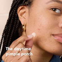 Thumbnail for Mighty Patch™ Invisible+ Patch - Daytime Hydrocolloid Acne Pimple Patches for Covering Zits and Blemishes, Ultra Thin Spot Stickers for Face and Skin (24 Medium and 15 Small Patches)
