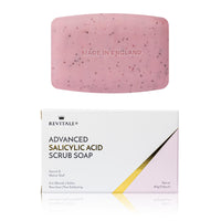 Thumbnail for REVITALE Advanced BHA Salicylic Acid Scrub Soap – Exfoliating Bar for Face & Body, Deep Pore Cleanser, Anti-Blemish, Skin Softening