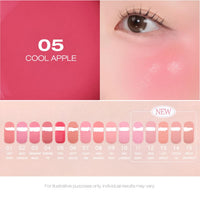 Thumbnail for PERIPERA SYRUPY TOK CHEEK 15 Colors, Liquid Blush, Dewy Finish and Hydrates All day, Soft Velvet Texture Face Cheek Tint (05 COOL APPLE)