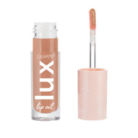Thumbnail for ColourPop Lux Lip Oil - Hydrating, Sheer Tinted Lip Oil Formulated with Antioxidant-Rich Chamomile Extract & Calendula Oil - Non-Greasy, Nourishing Soft-Warm Nude Lip - Skinny Dip (0.16 oz)