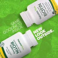 Thumbnail for NaturesPlus Biotin 10,000 mcg - 90 Sustained-Release Tablets - Hair, Skin & Nail Support - High-Potency B Vitamin - Vegetarian, Gluten Free - 90 Servings