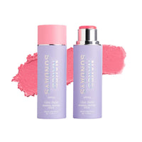 Thumbnail for Naked Sundays SPF 50 Glow Balm Peptide-Infused Multi-Tasking Blush Stick for Cheeks, Lips & Eyes – Broad Spectrum Sunscreen with Zinc Oxide – 8g (Pink Pop)