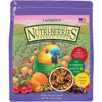 Thumbnail for LAFEBER'S Sunny Orchard Nutri-Berries Pet Bird Food, Made with Non-GMO and Human-Grade Ingredients, for Parrots, 3 lb