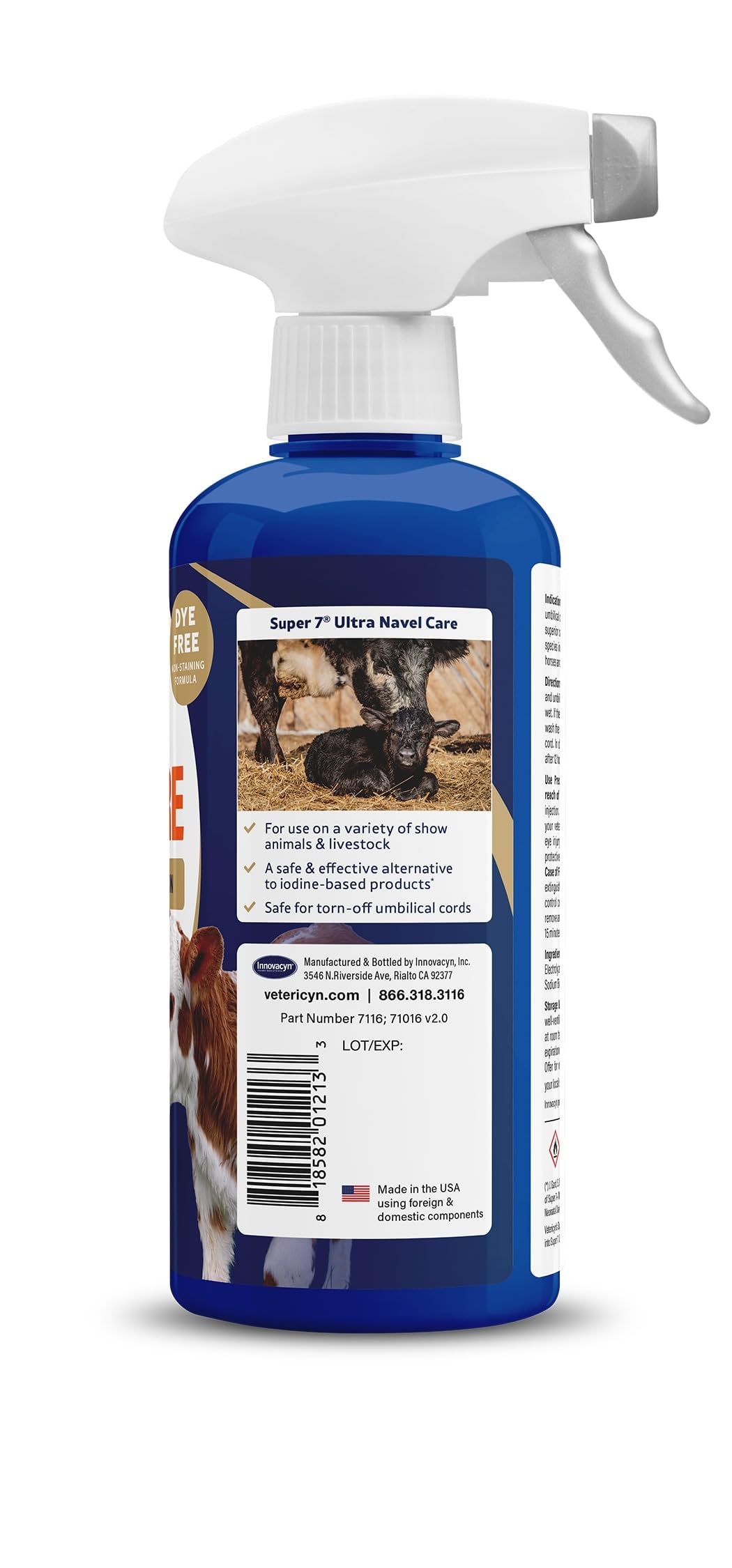 Vetericyn Super 7 Ultra Navel Care Spray, 16 oz.