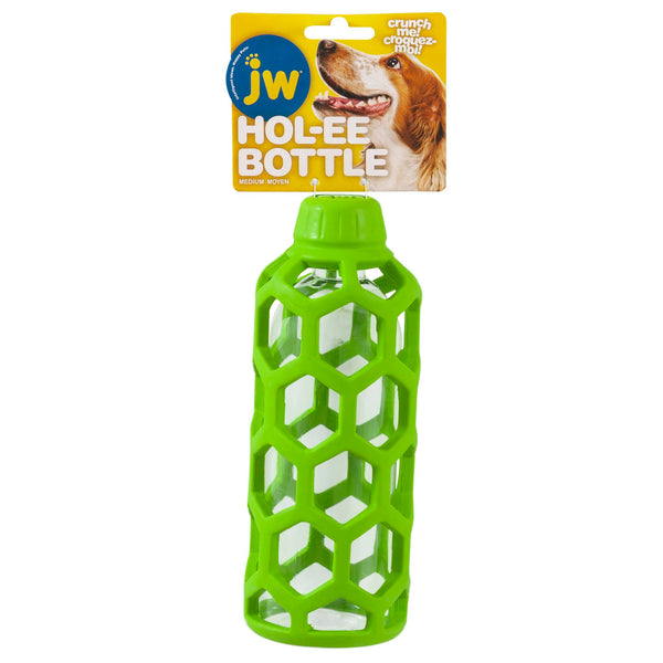 JW Pet Hol-ee Water Bottle Dog Toy, Not a Chew Toy, Medium