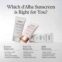 Thumbnail for d'alba Piedmont Italian White Truffle Waterfull Essence Sunscreen, Vegan Skincare, Lightweight Sunscreen with BROAD SPECTRUM SPF 50+, Glowy, Safe for all Skin Types, Korean Skin Care (1.69 fl. oz)