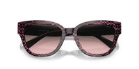 Thumbnail for COACH Sunglasses HC 8379 U 578346 Cl920 Ruby Pearl Signature C G
