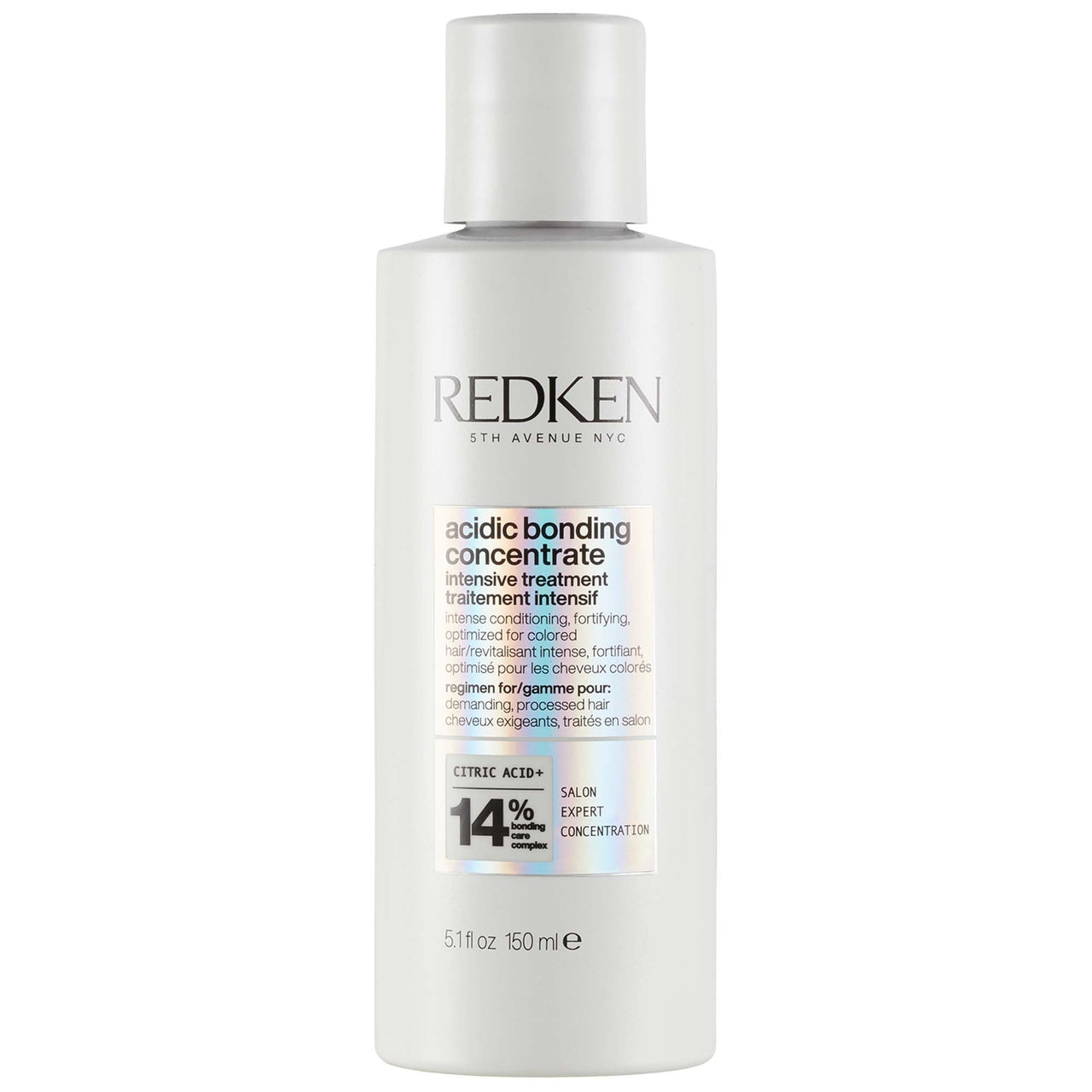Redken Acidic Bonding Concentrate Treatment For Damaged Hair Repair - Deep Conditioning Intensive Mask, Acidic Bonding Concentrate